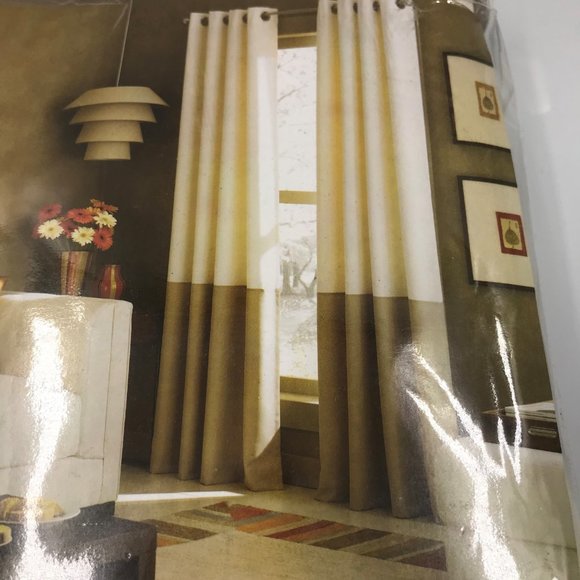 Curtainworks Kendall Grommet Curtain Window Panel - Picture 3 of 3